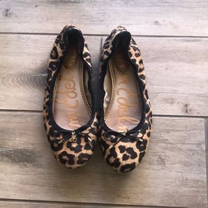 Sam edelman leopard flats